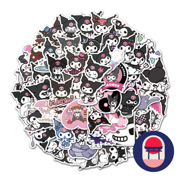 Kuromi 5 Stickers